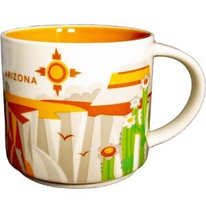 Retired Starbucks You Are Here Collection Arizona